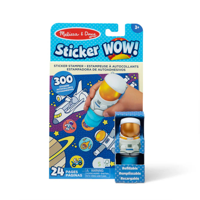 Sticker Wow Astronaut