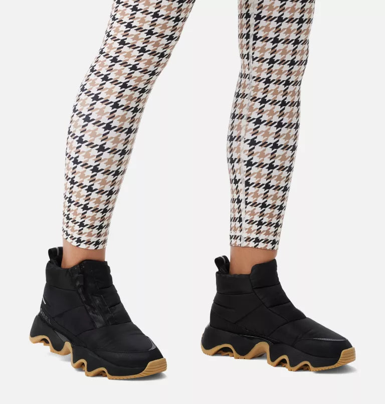 Kinetic Impact Puffy Zip Boot in Black