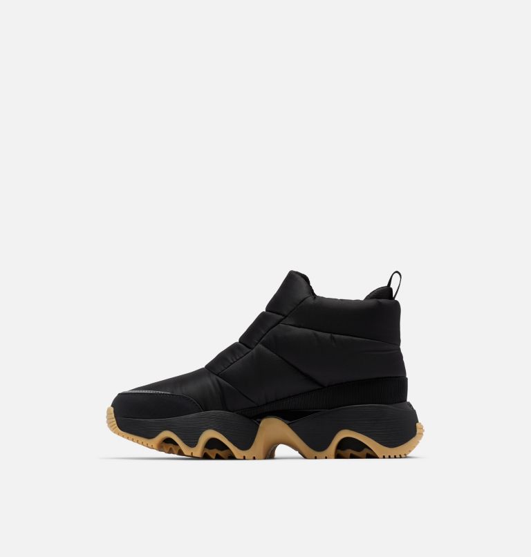 Kinetic Impact Puffy Zip Boot in Black