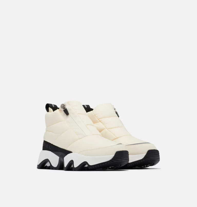 Kinetic Impact Puffy Zip Boot in Chalk