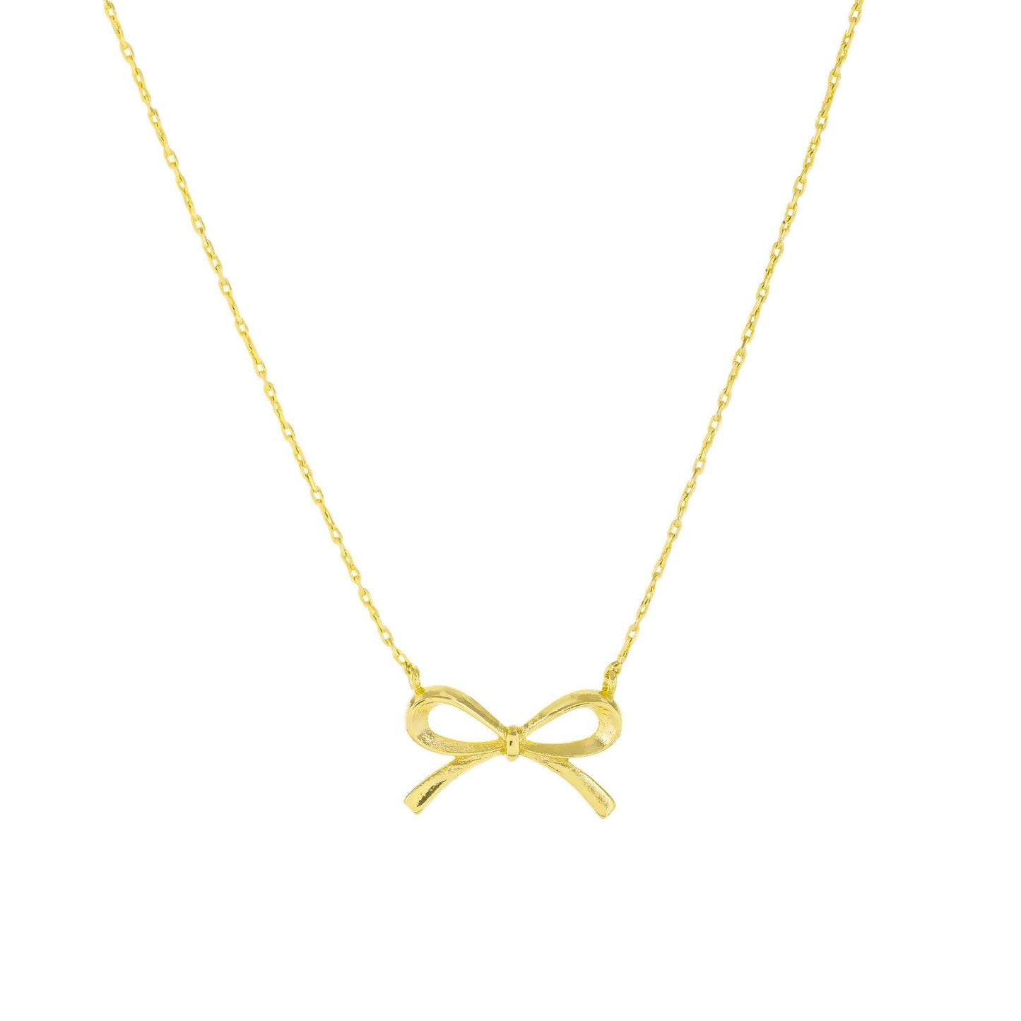 Bow Necklace