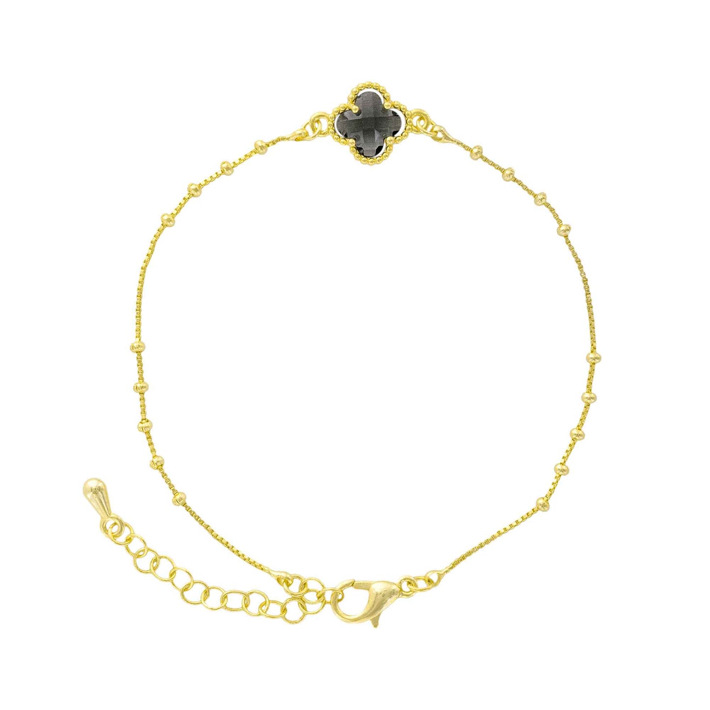 Clover Beaded Bracelet