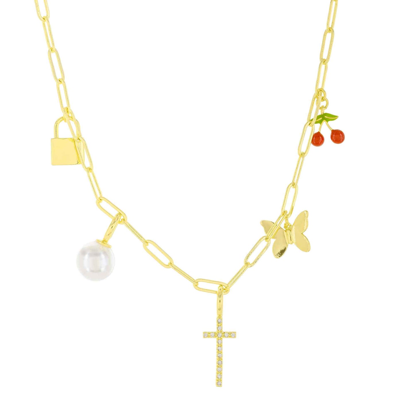 Charm Pendant Necklace