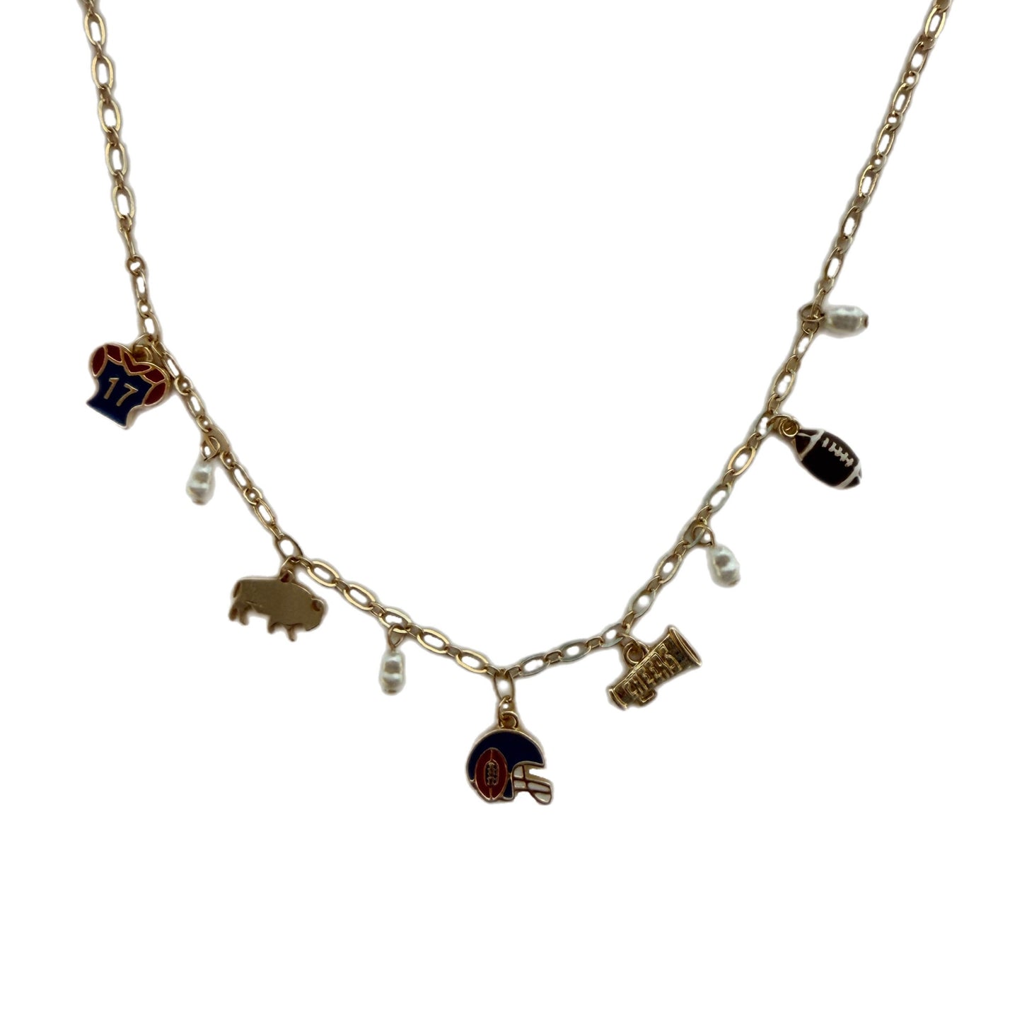 Buffalo Football Cheer Necklace