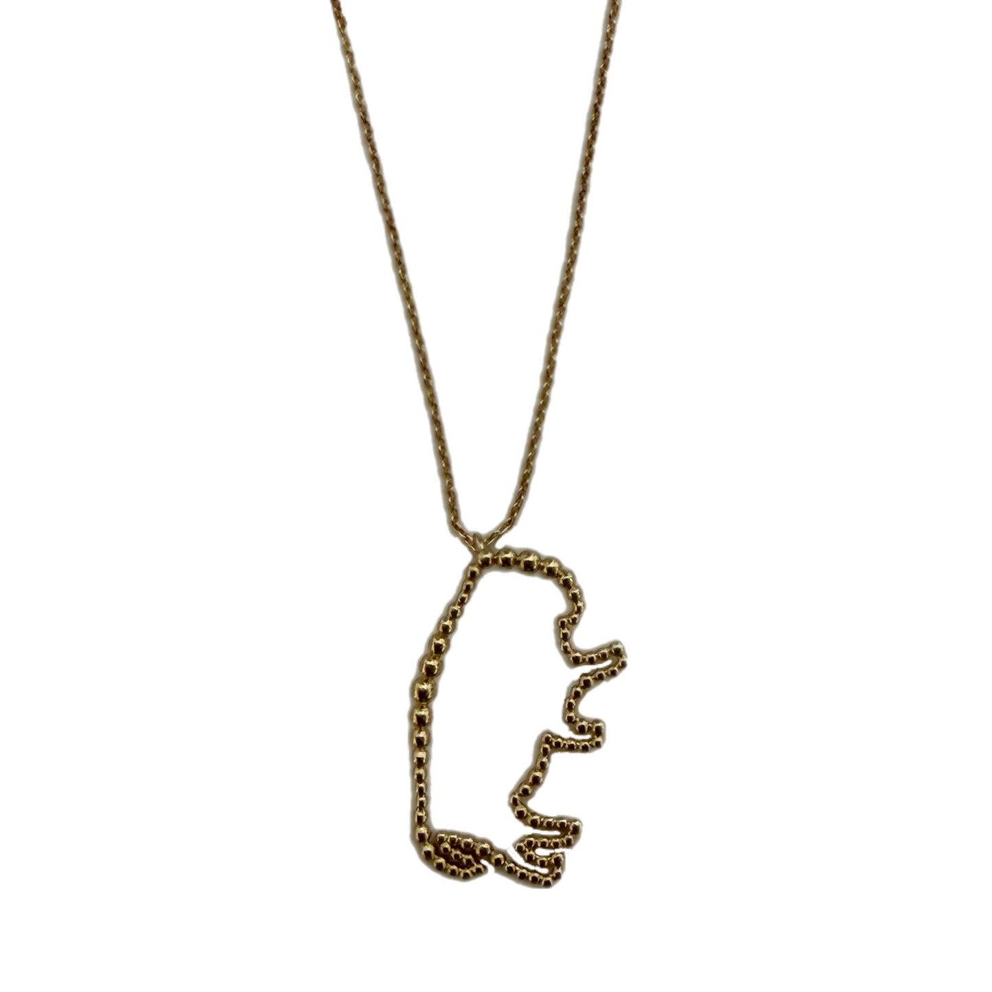 Buffalo Cut Out Necklace