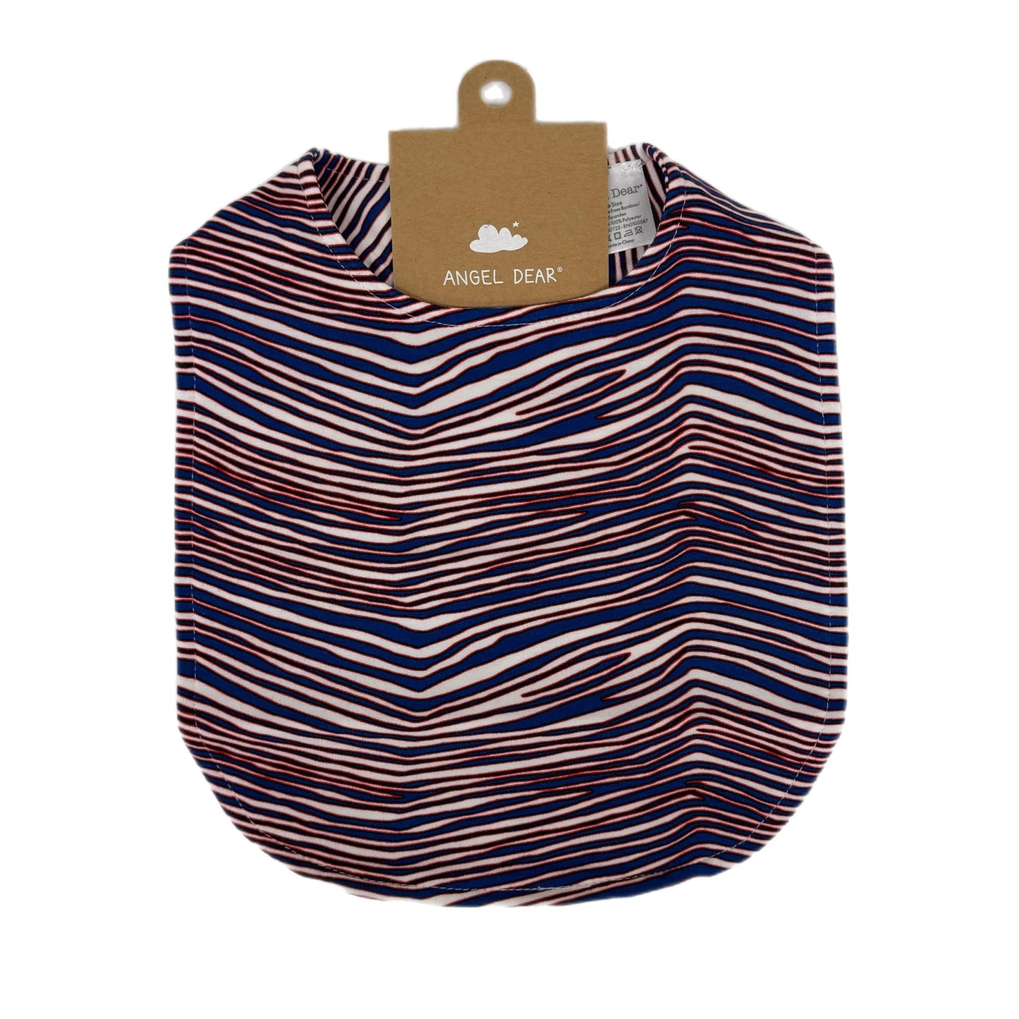 RWB Zebra Feeding Bib