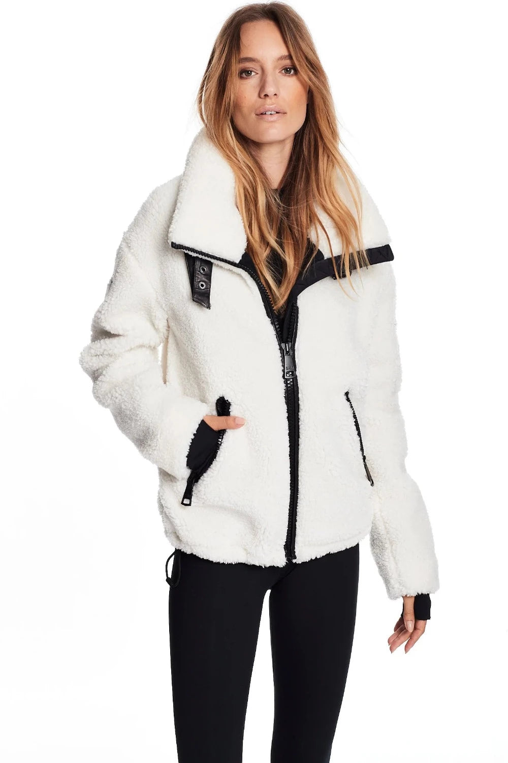 Denver Sherpa Jacket in White