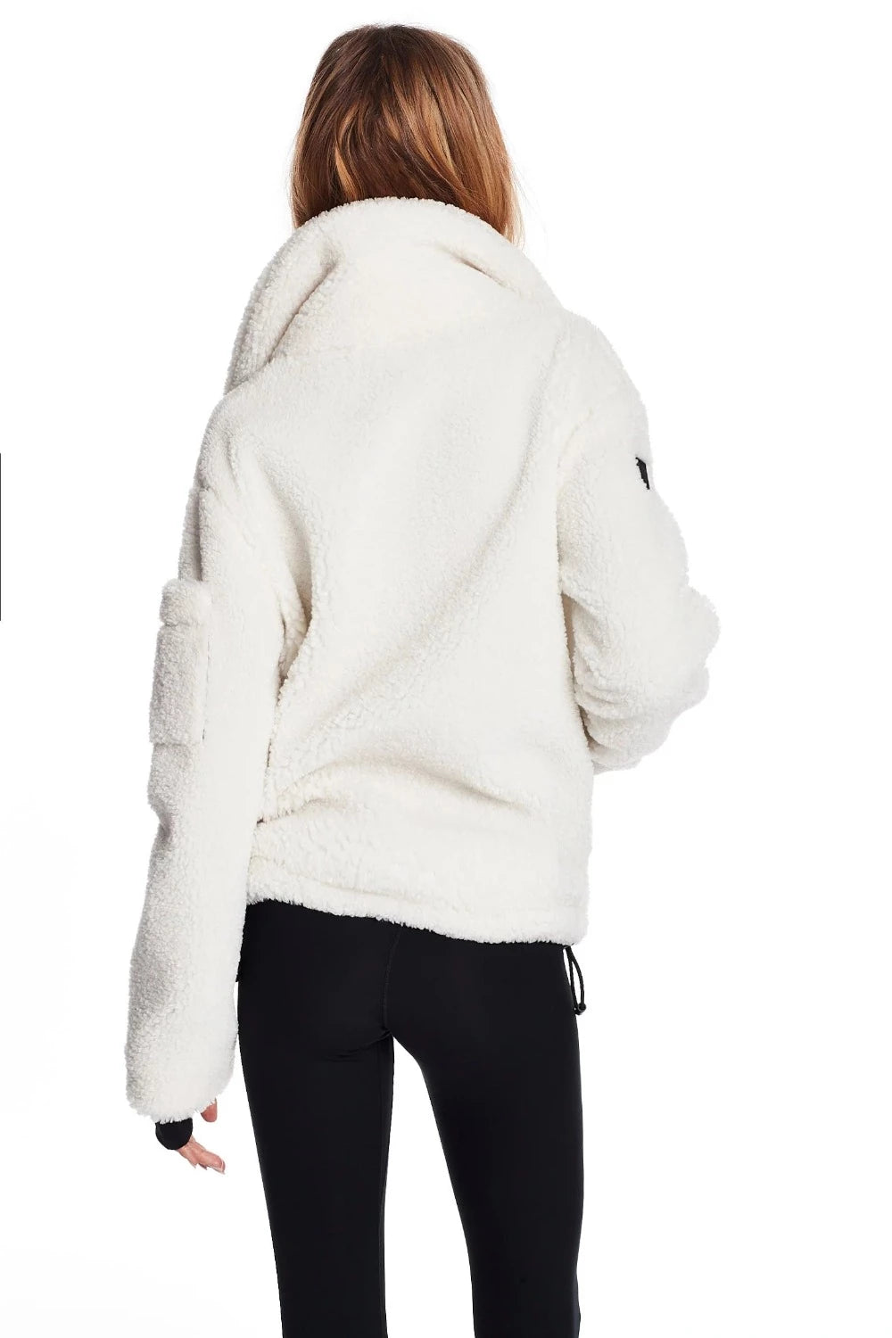 Denver Sherpa Jacket in White
