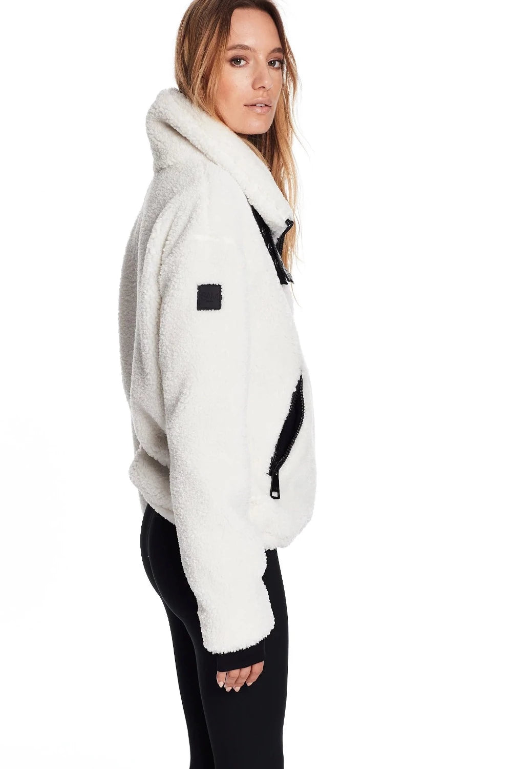 Denver Sherpa Jacket in White