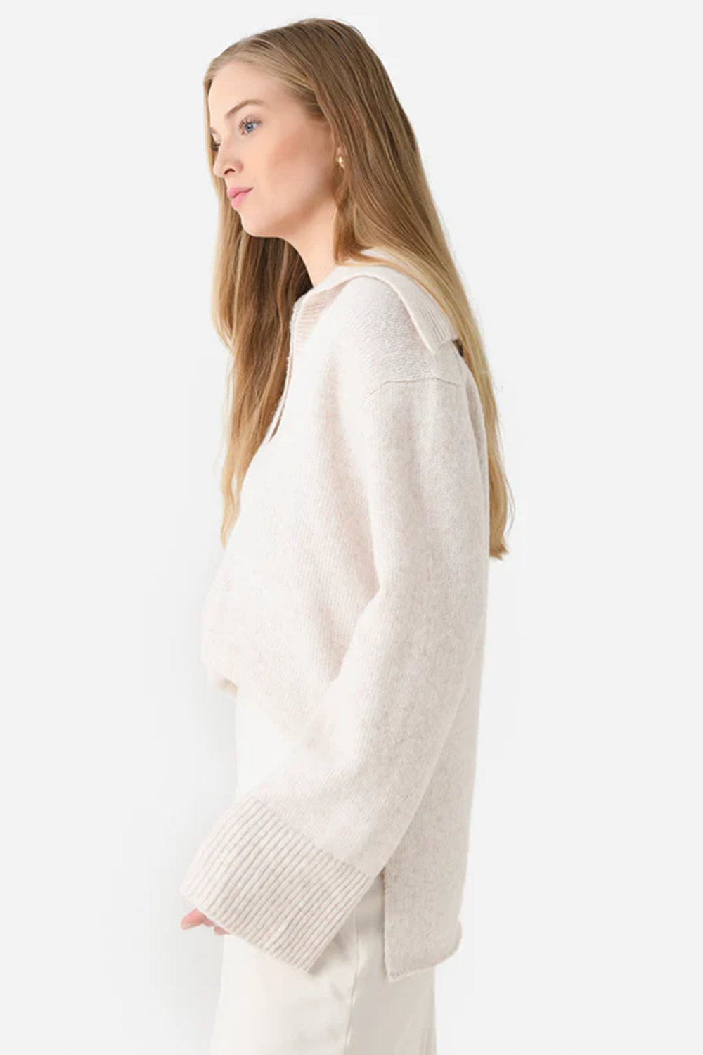 Ember Sweater in Light Oatmeal Heather