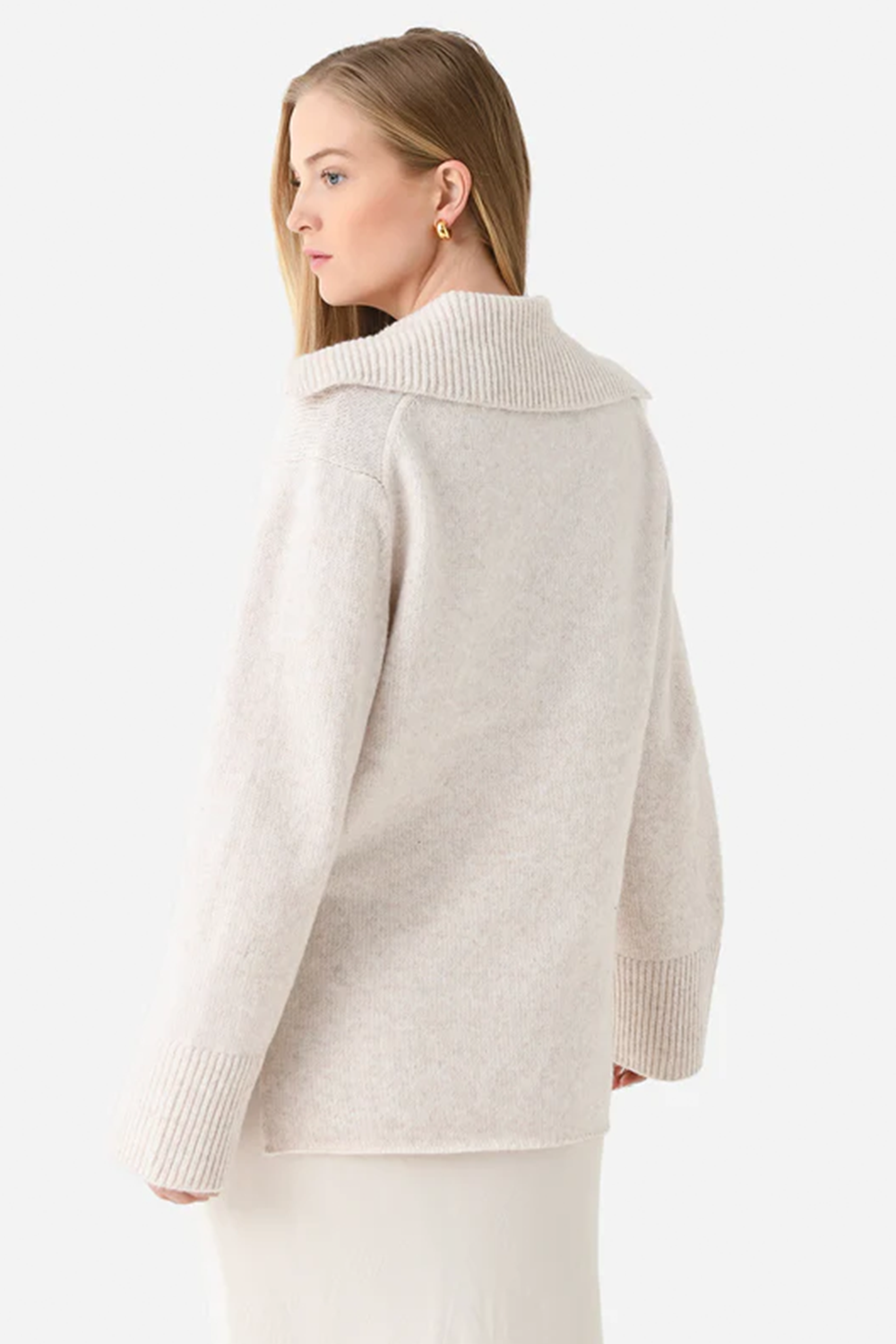 Ember Sweater in Light Oatmeal Heather