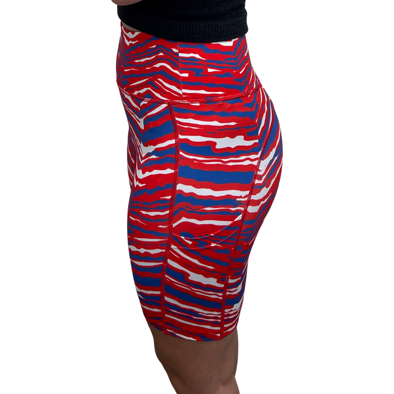 Zebra Bike Shorts