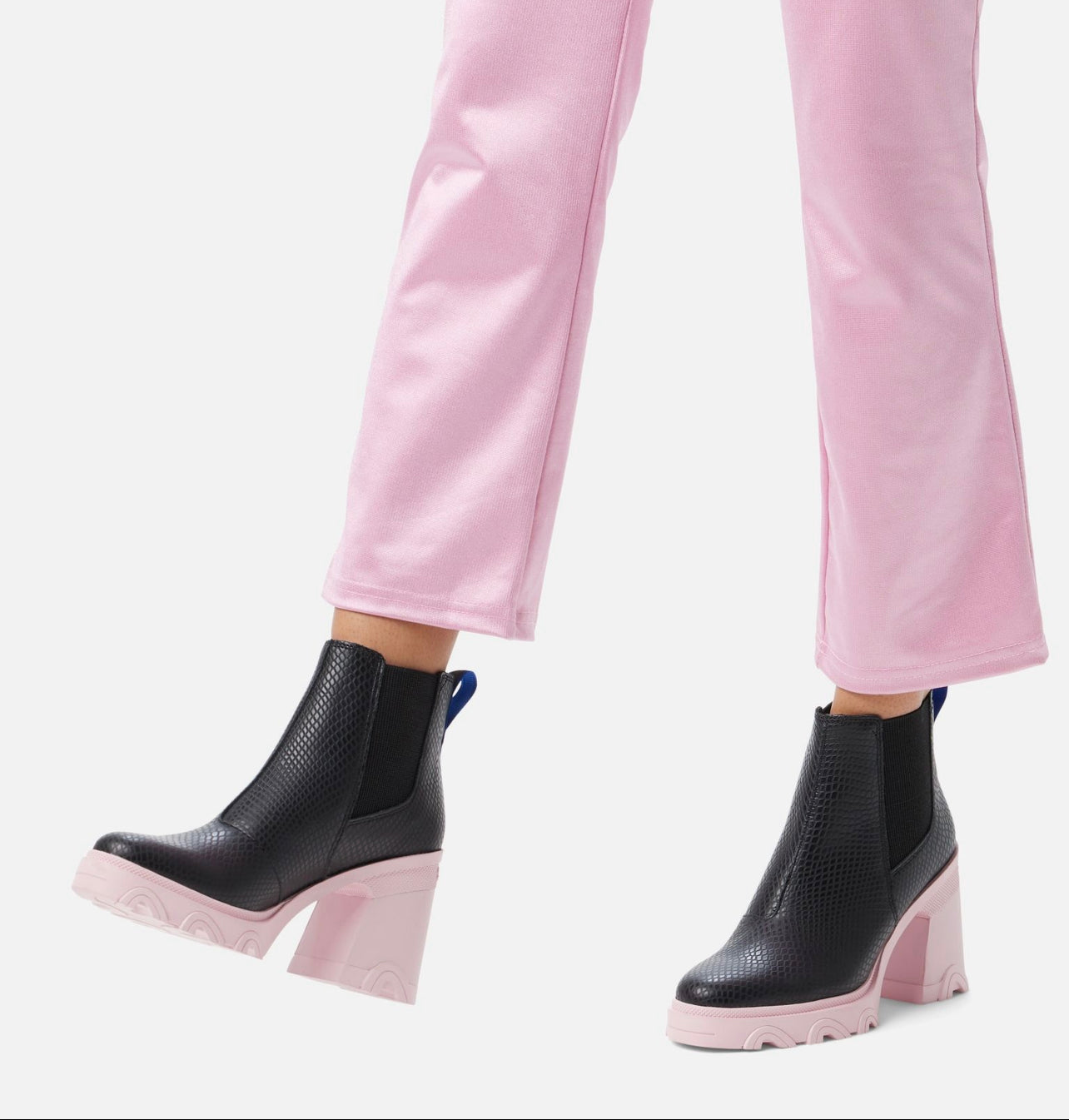 Brex Heel Chelsea in Vintage Pink
