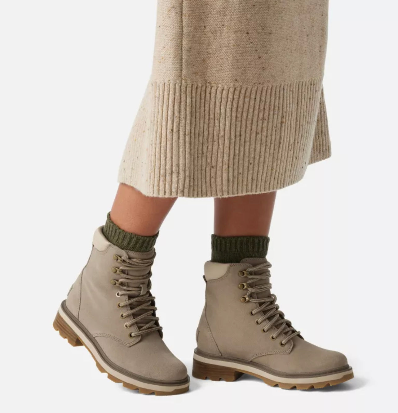 Lennox Lace STKD in Omega Taupe