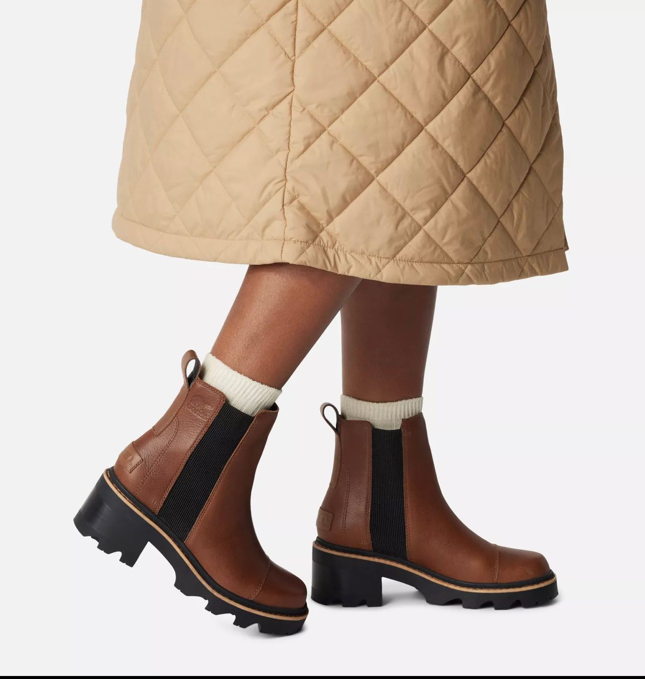Joan Now Chelsea Boot in Velvet Tan