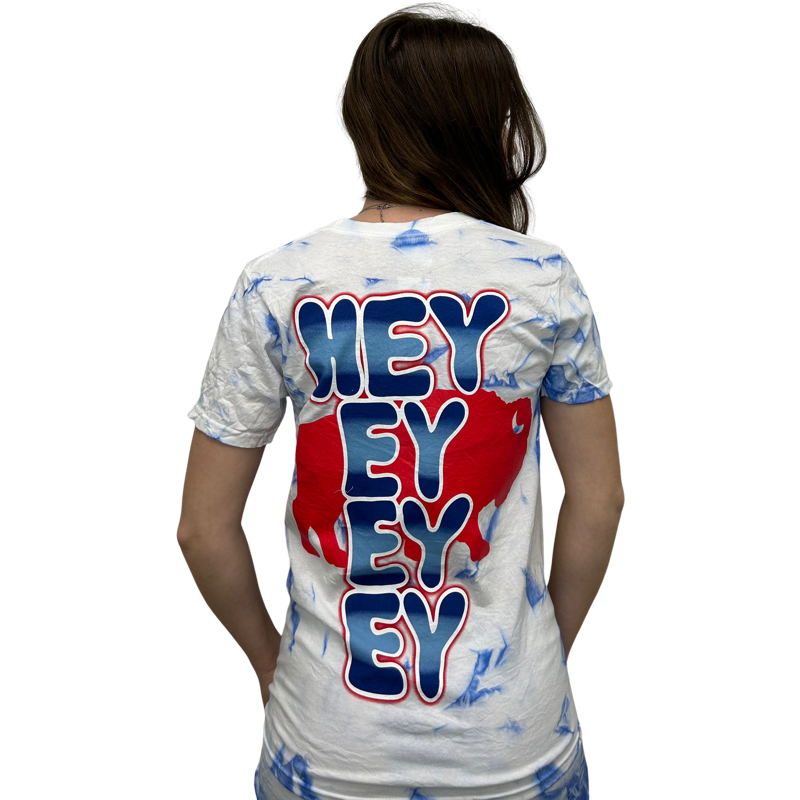 Buffalo Hey Eh Tie Dye SS Tee
