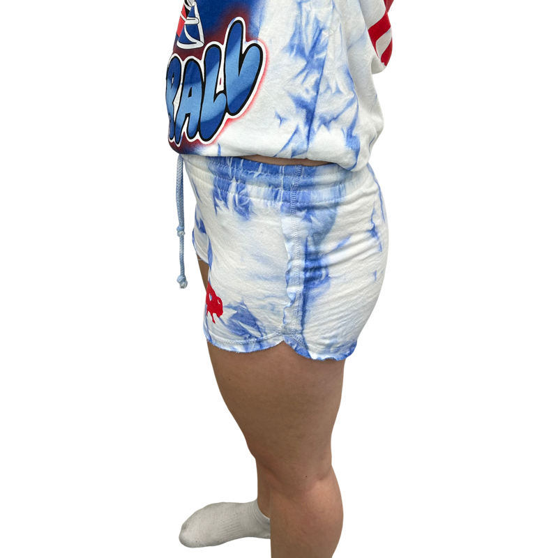 Standing Buffalo Tie Dye Short