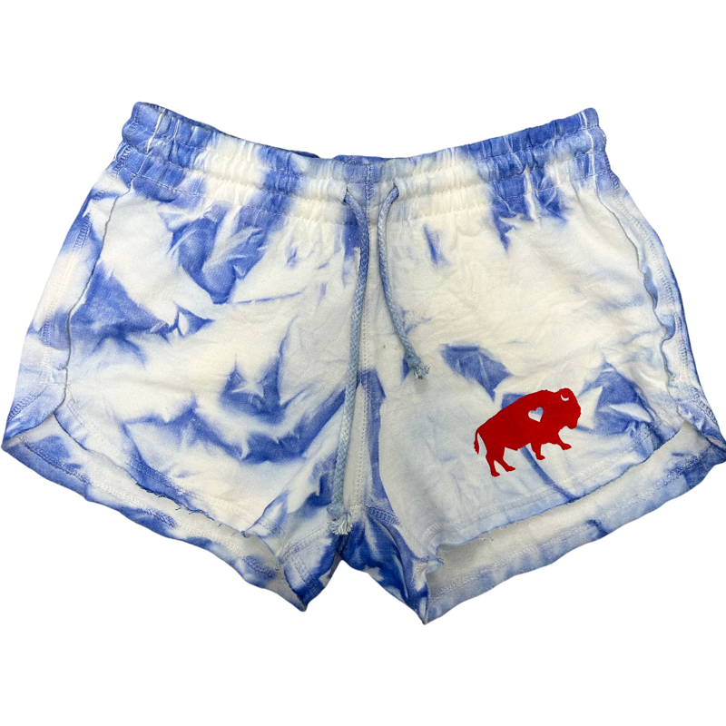 Standing Buffalo Tie Dye Short