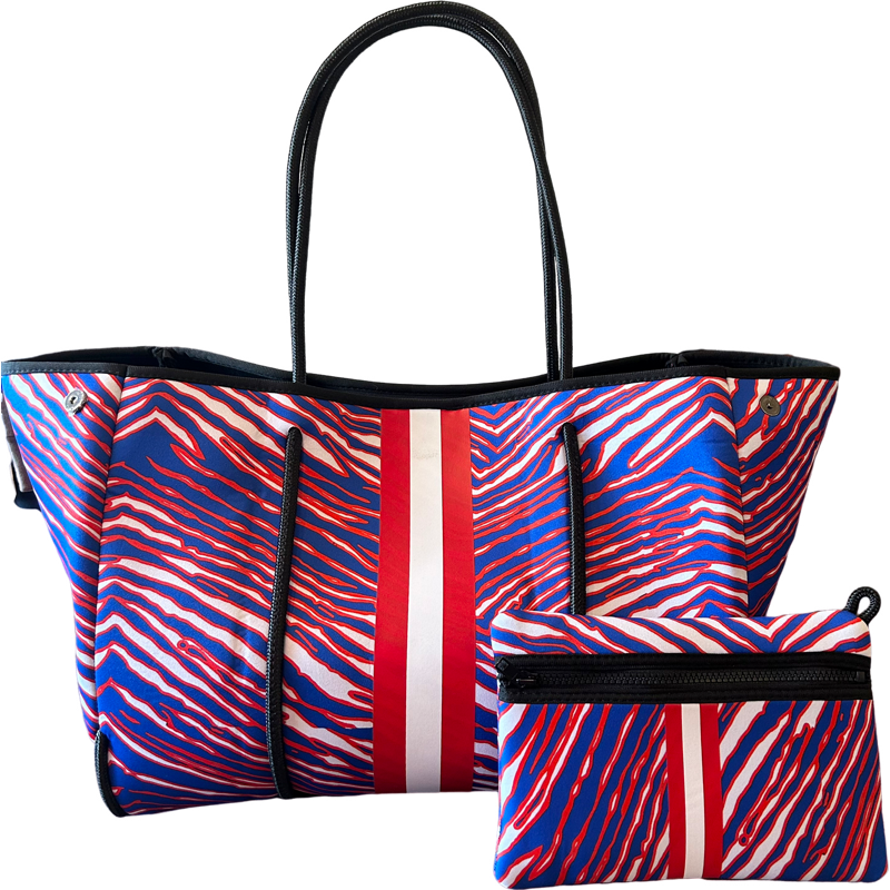 Greyson Tote- Zebra