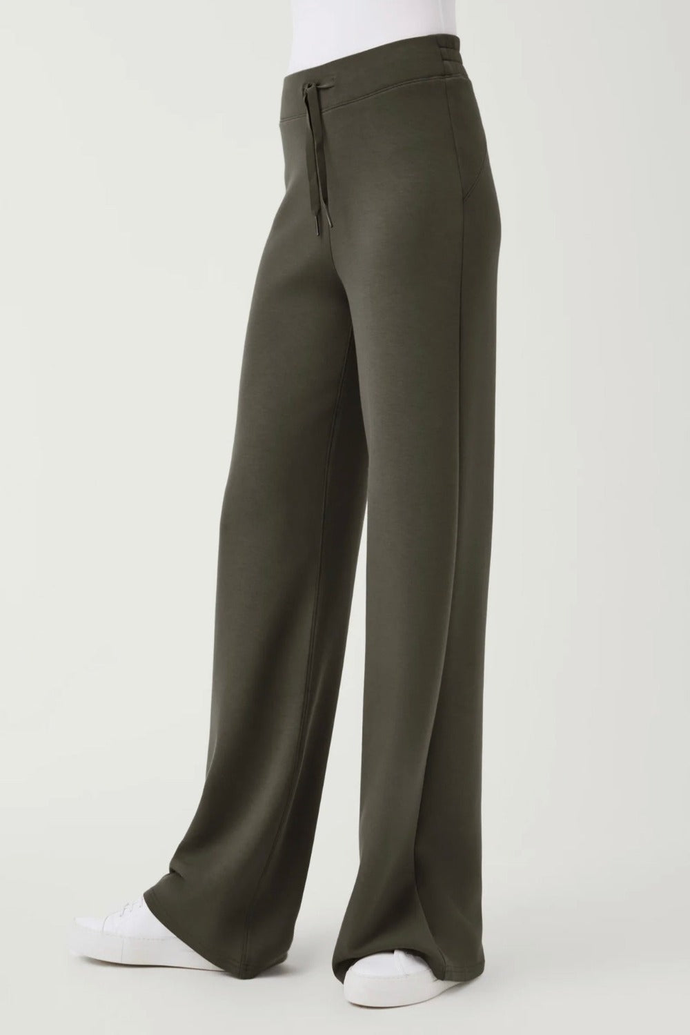 Air Essentials Wide Leg Pant Dark Palm