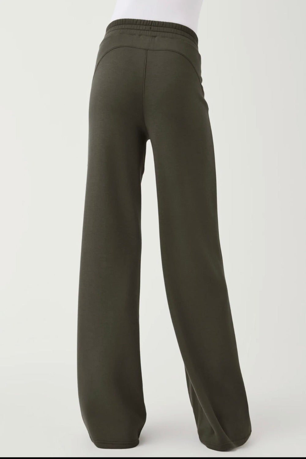 Air Essentials Wide Leg Pant Dark Palm