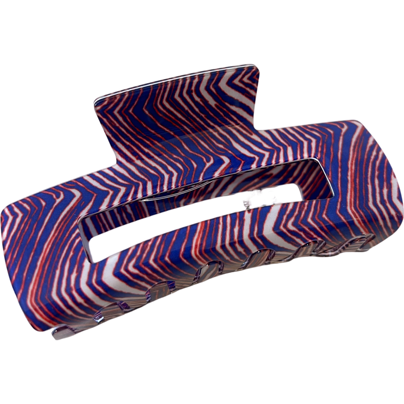 Zubaz Square Claw Clip