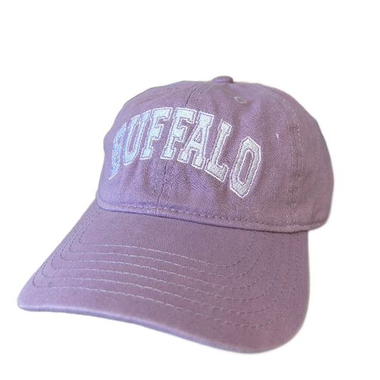 Buffalo Varsity Baseball Cap in Lavender