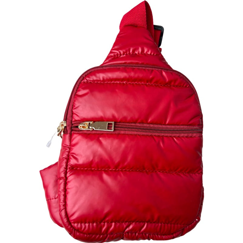 Puff Sling in Red