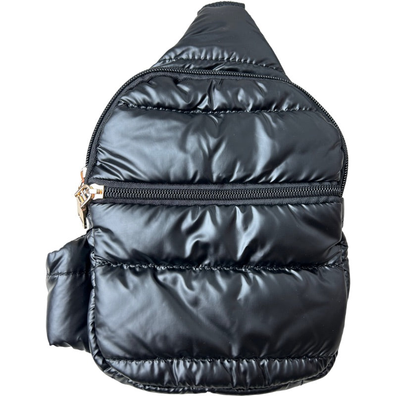 Puff Sling in Black