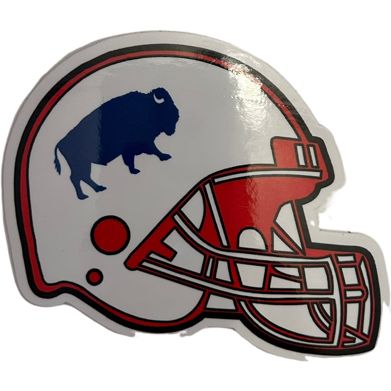 Buffalo Helmet Sticker