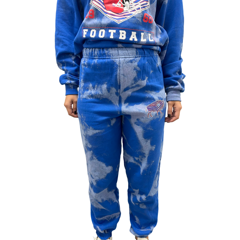 Zebra Buffalo Bleached-Dye Jogger