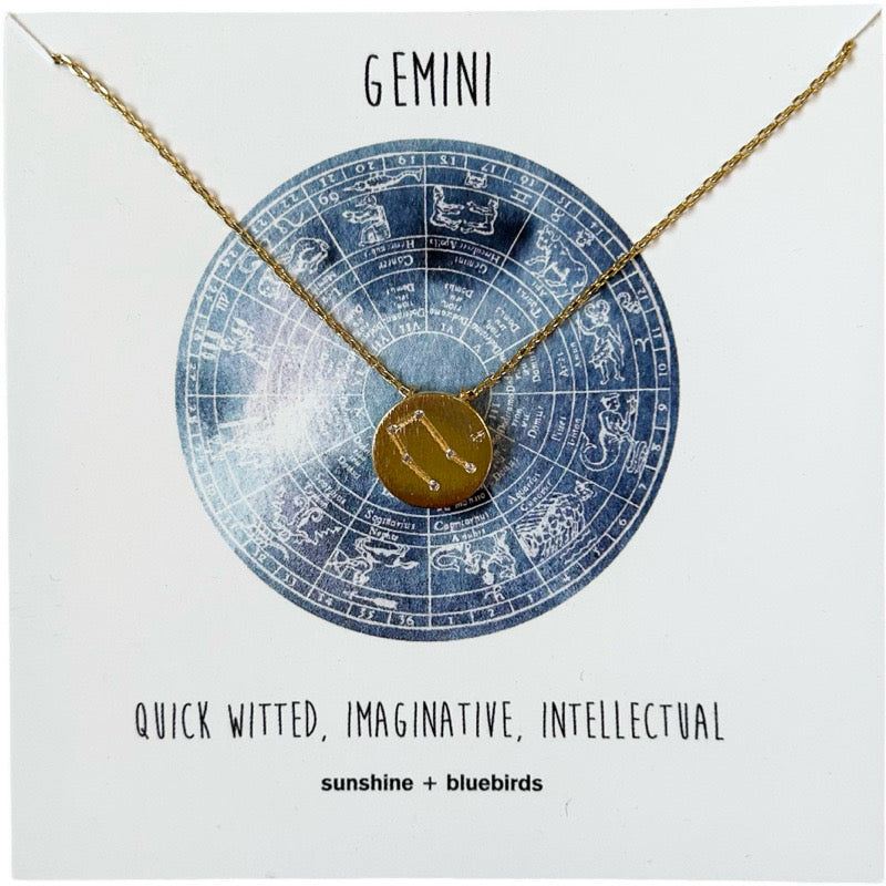 Zodiac Gemini Necklace