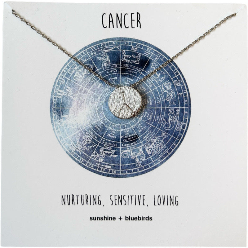Zodiac Cancer Necklace