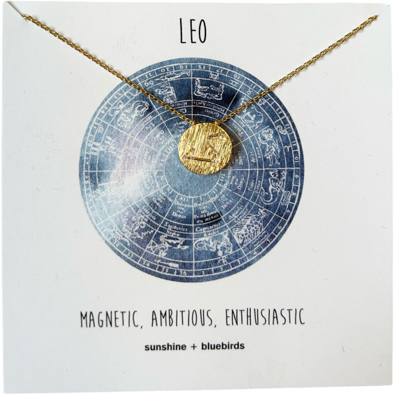 Zodiac Leo Necklace