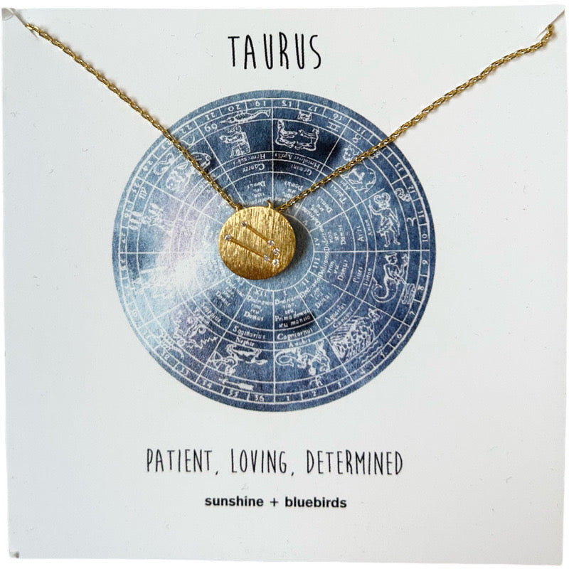 Zodiac Taurus Necklace
