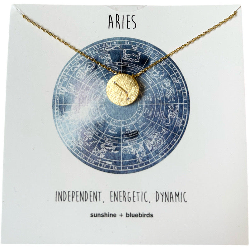 Zodiac Aries Necklace
