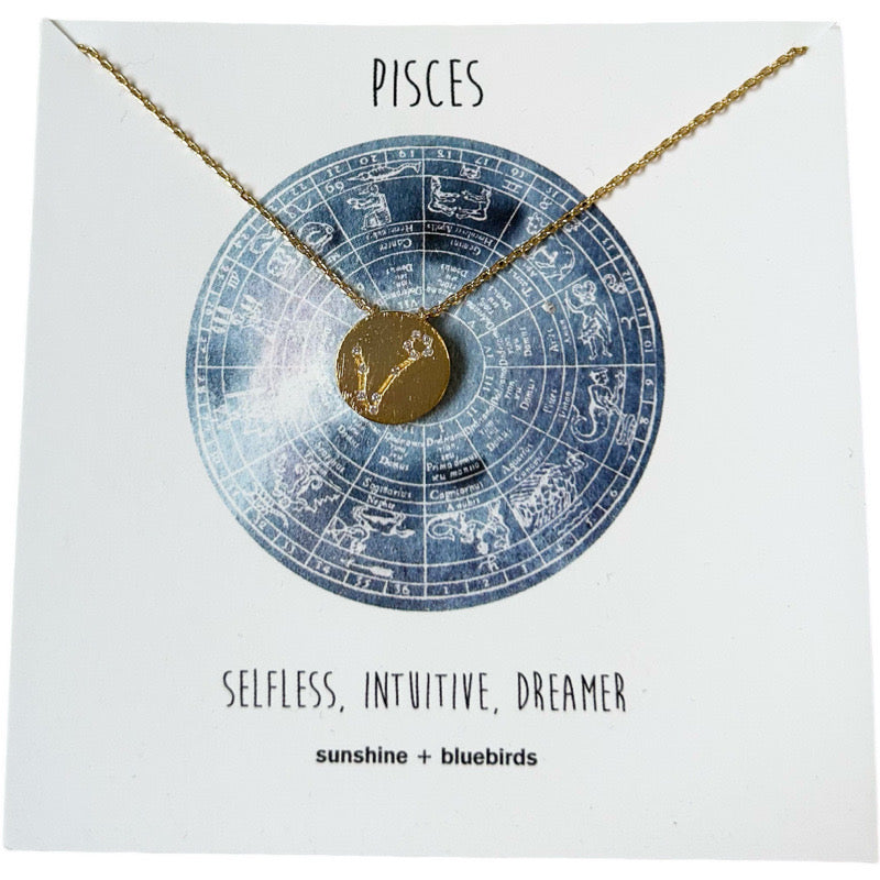 Zodiac Pisces Necklace
