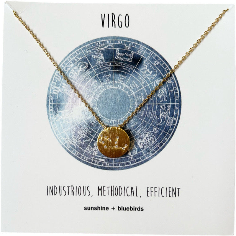 Zodiac Virgo Necklace