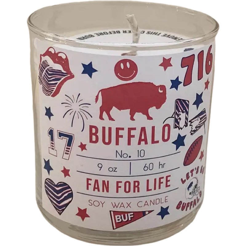 9oz Fan For Life Candle