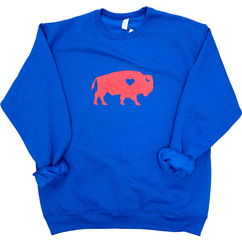 Standing Buffalo Crew Sweatshirt
