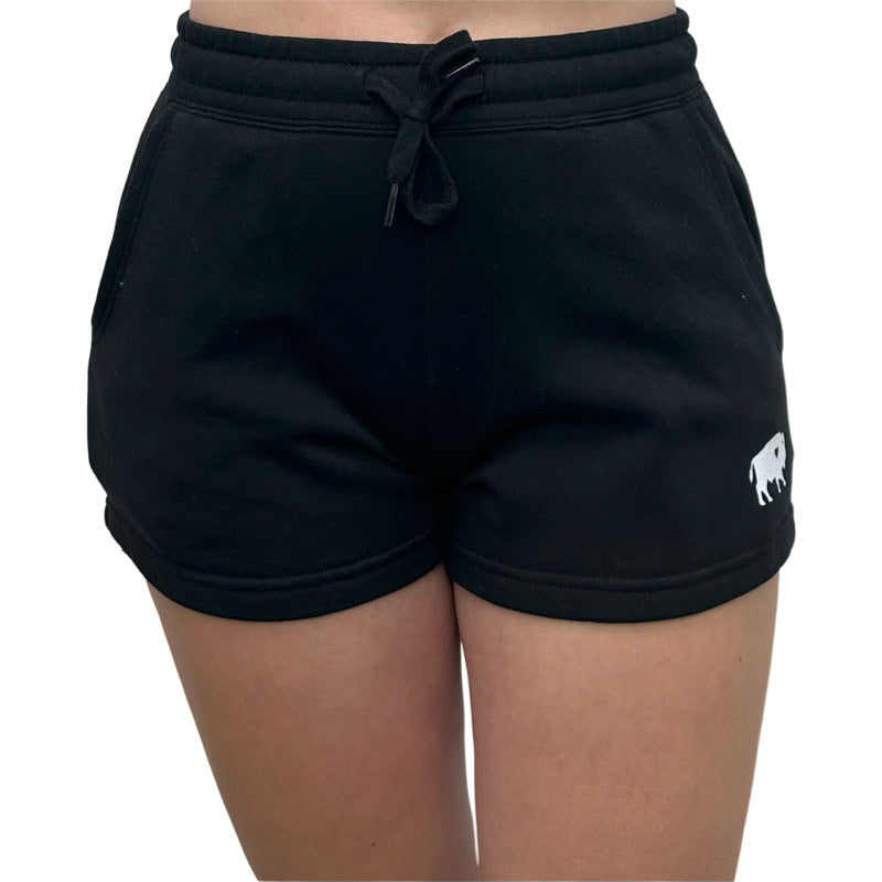 Standing Buffalo Shorts in Black