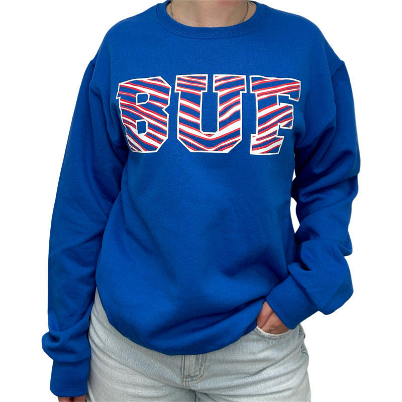 BUF Zebra Crew Sweatshirt