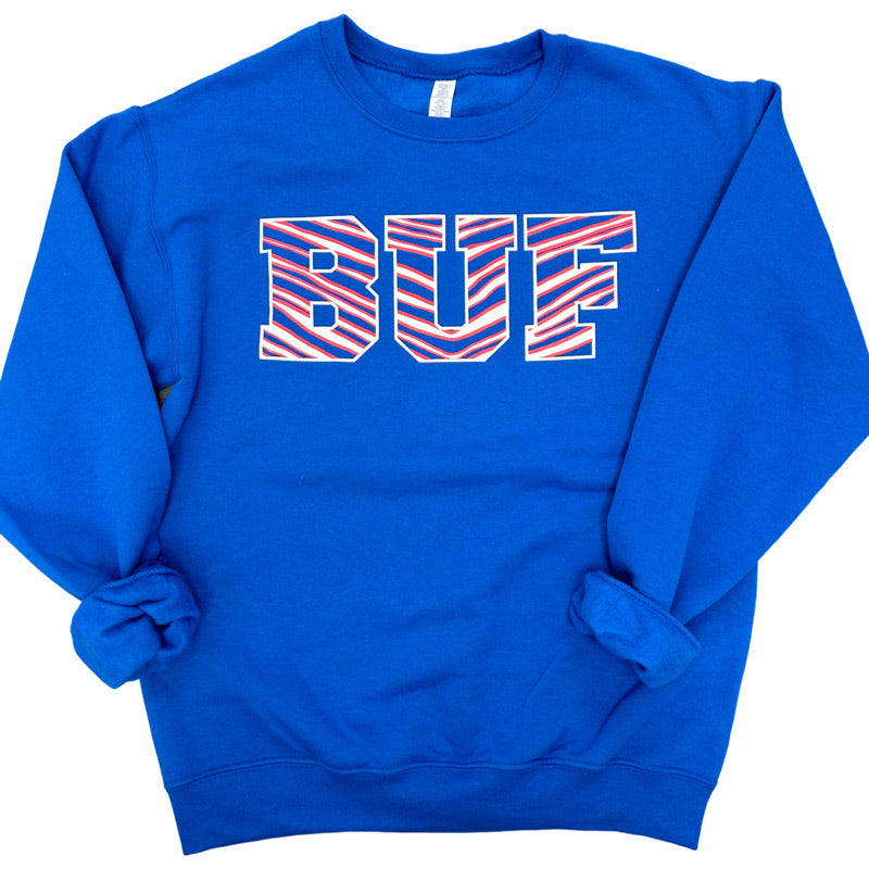 BUF Zebra Crew Sweatshirt