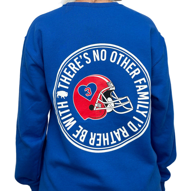 Buffalo Family Crew in Royal/RWB