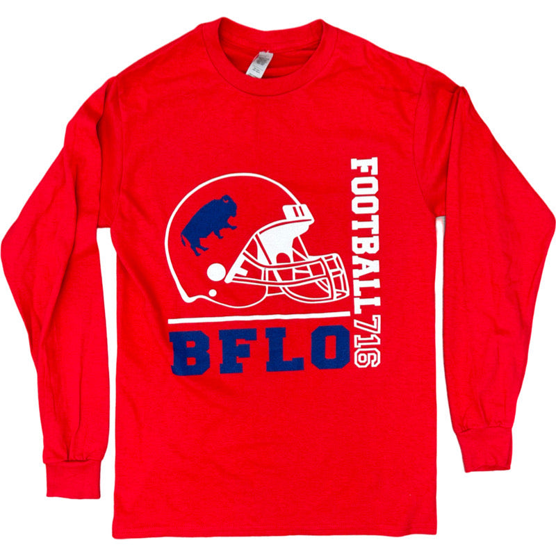 Buffalo Helmet Long Sleeve Tee