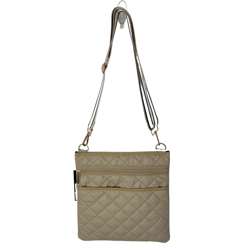 Dani Quilted Puffer in Buff