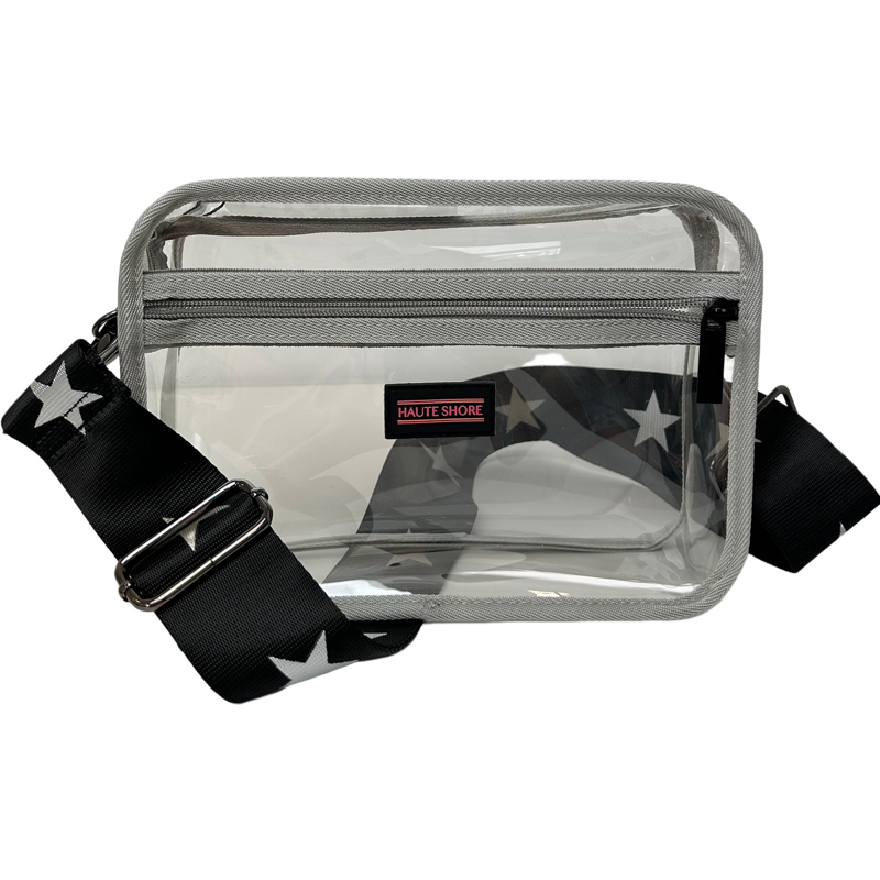 Drew Clear Bag in Boss