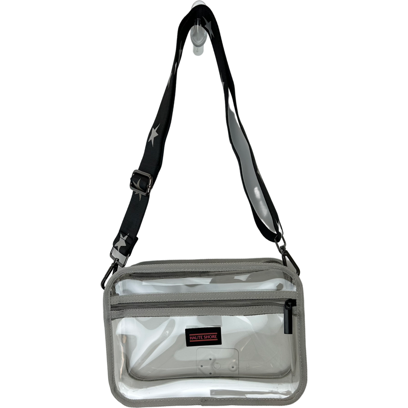 Drew Clear Bag in Boss