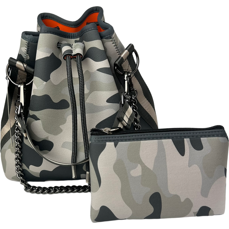 Zoe Bucket Bag in Safari