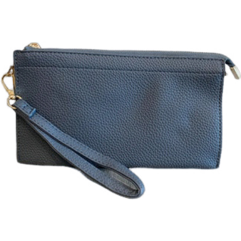 Perfect 3 Pocket Clutch Denim